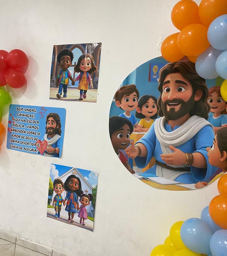 KIT ESCOLA BÍBLICA MINISTÉRIO INFANTIL. 